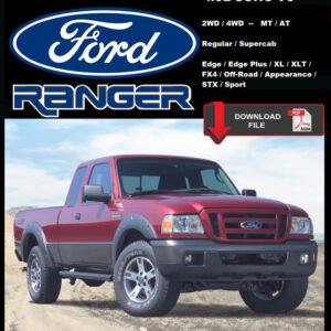 Ford 2003 Ranger XLT Appearance Service Manual PDF Download